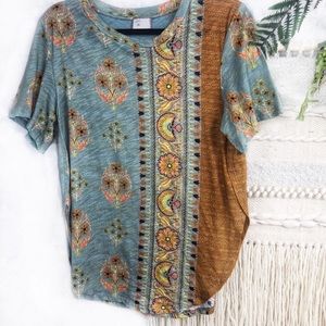 Anthropologie Postmark Delilah paisley shirt